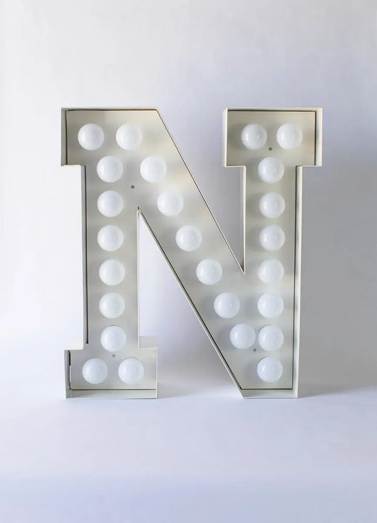 Vegaz Metal Letter N - Pieces SA