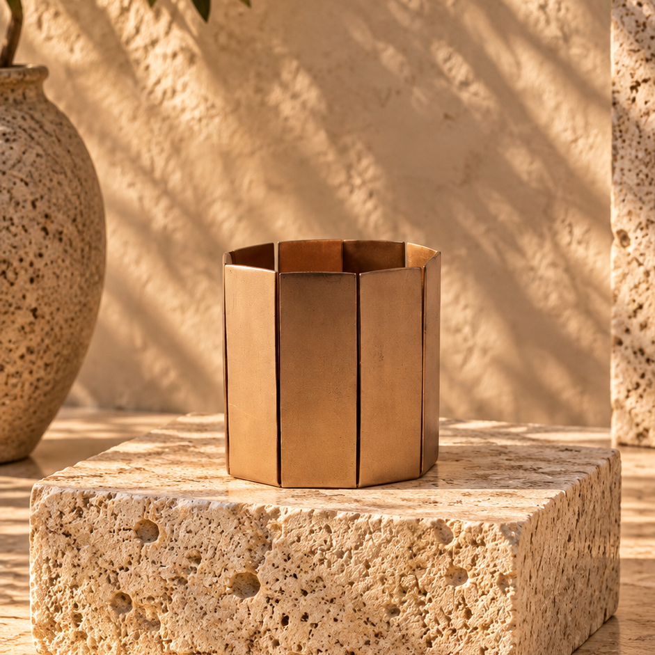 Tea Light Cut Polygon Set