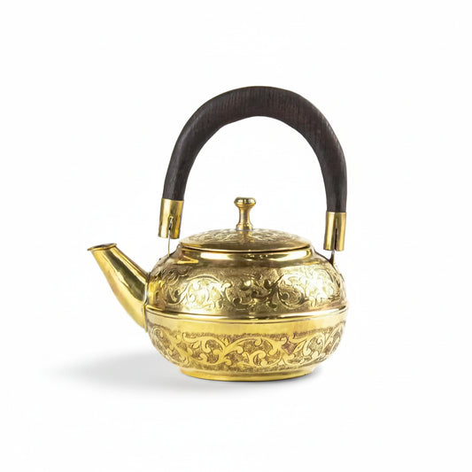 Theiere Gold Engraved