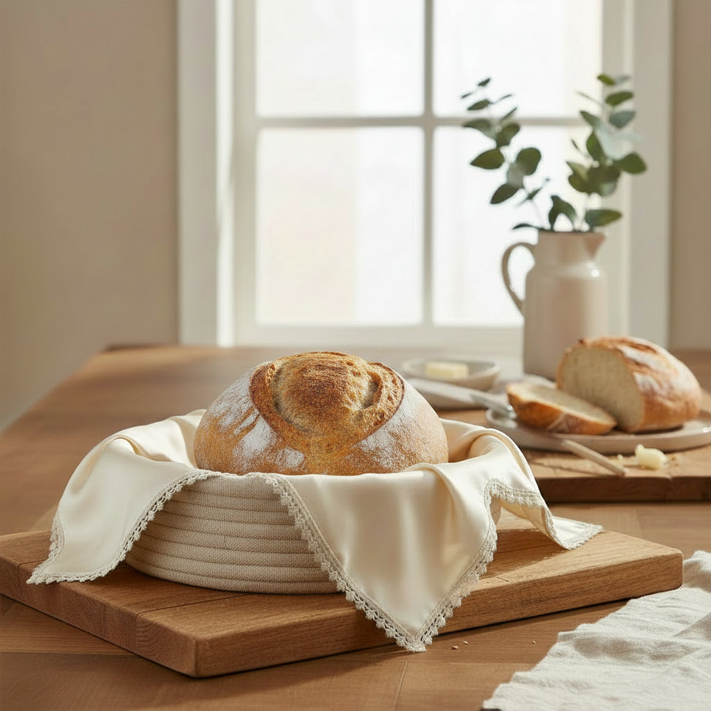 Shantung Bread Linen Cloth Beige Set of 4