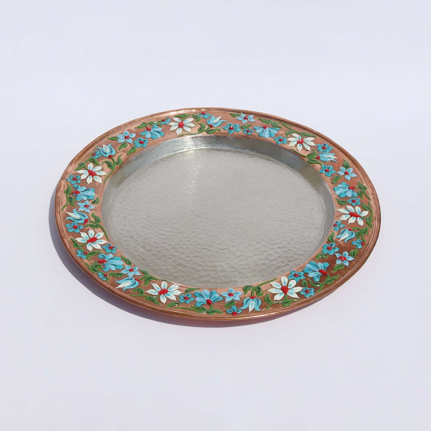 Mina Floral Tray Round