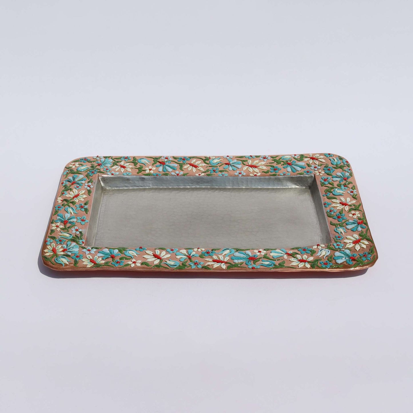 Mina Floral Tray Rectangular
