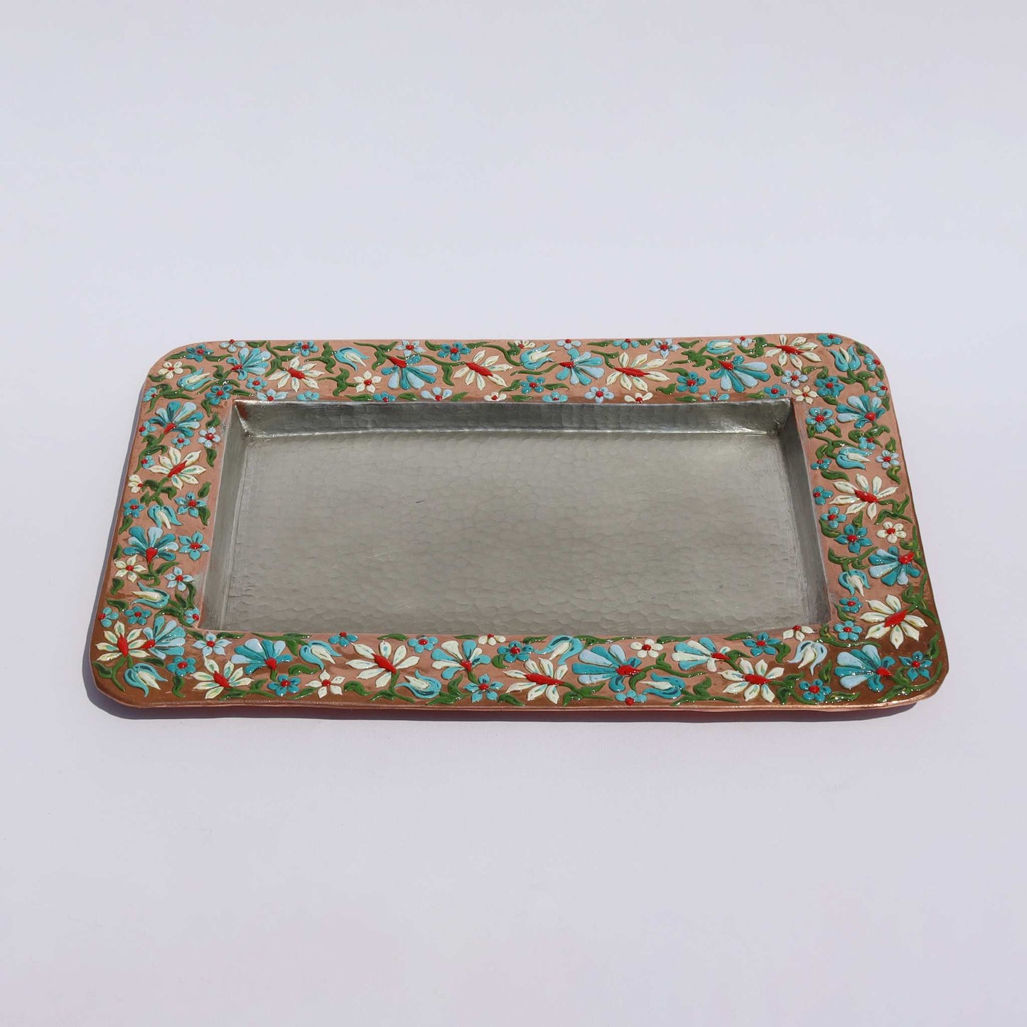 Mina Floral Tray Rectangular
