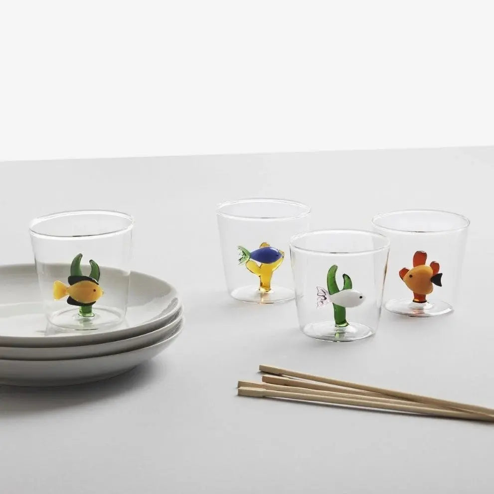 Tumbler Fish with Seaweed Set of 6 - Pieces SA