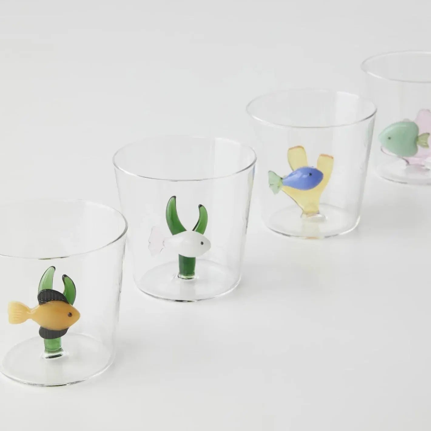 Tumbler Fish with Seaweed Set of 6 - Pieces SA