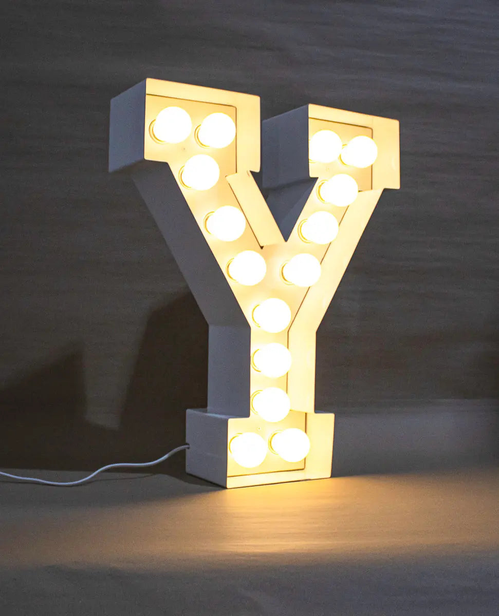 Vegaz Metal Letter Y - Pieces SA