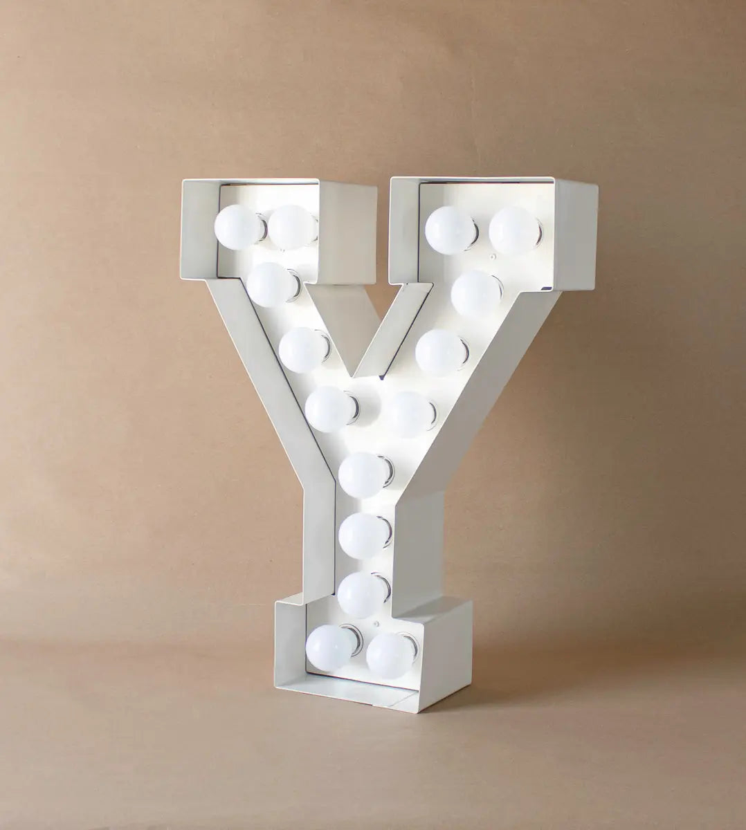 Vegaz Metal Letter Y - Pieces SA