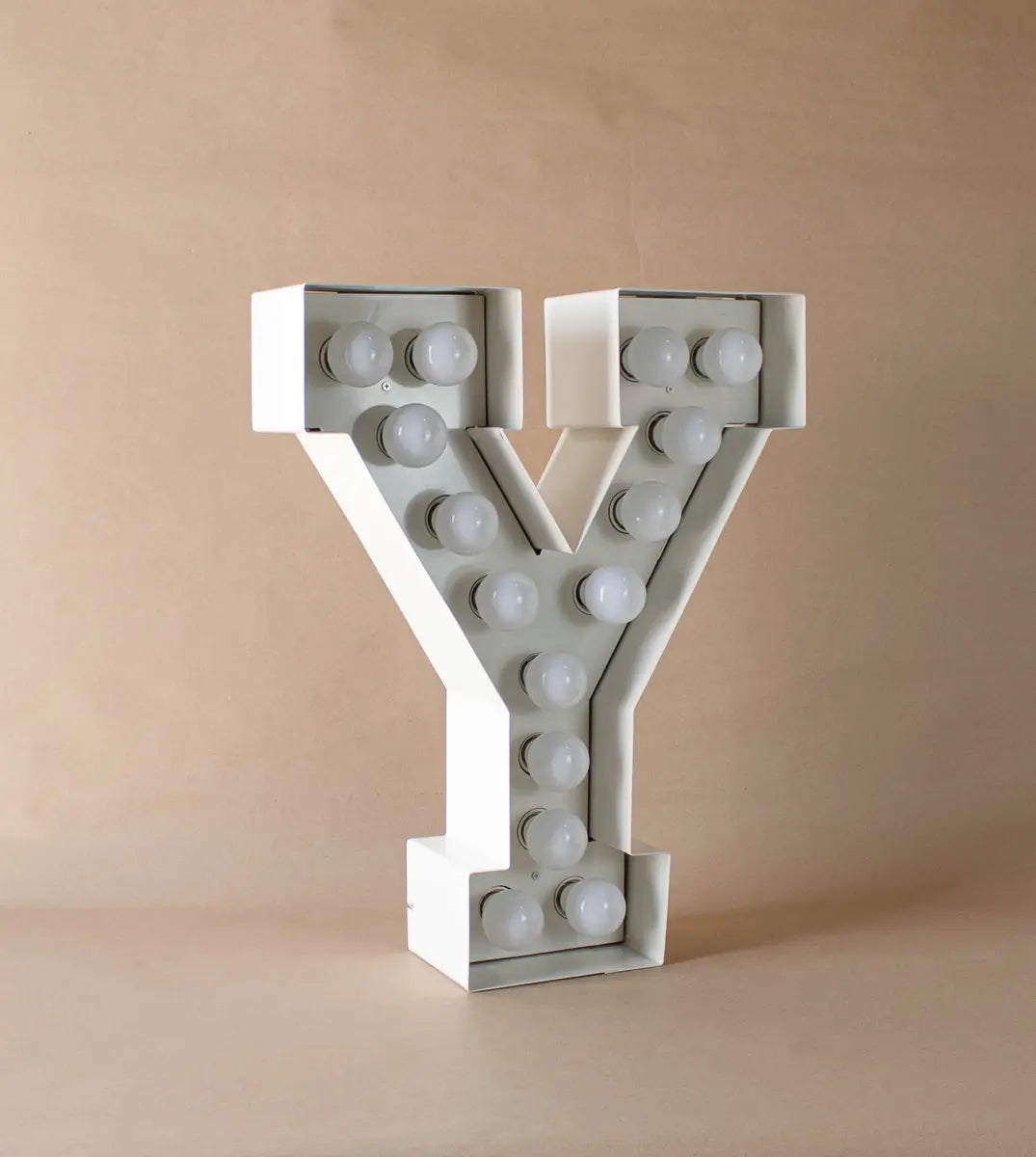 Vegaz Metal Letter Y - Pieces SA