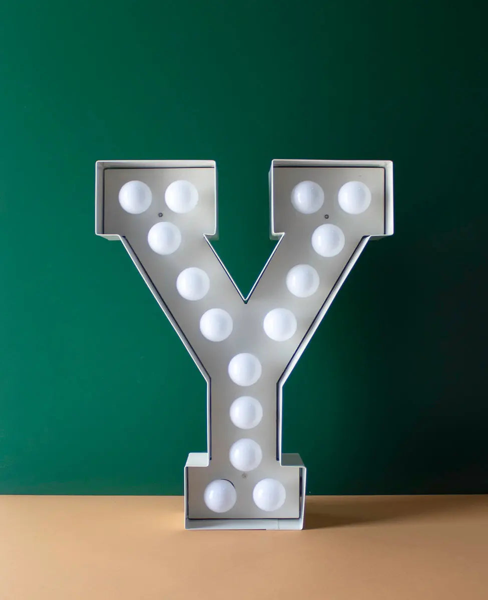 Vegaz Metal Letter Y - Pieces SA