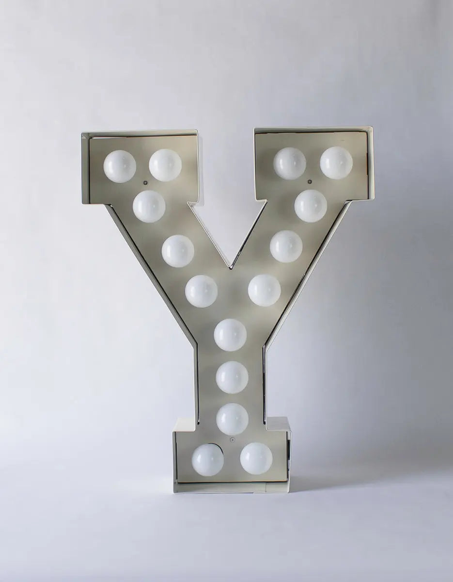 Vegaz Metal Letter Y - Pieces SA