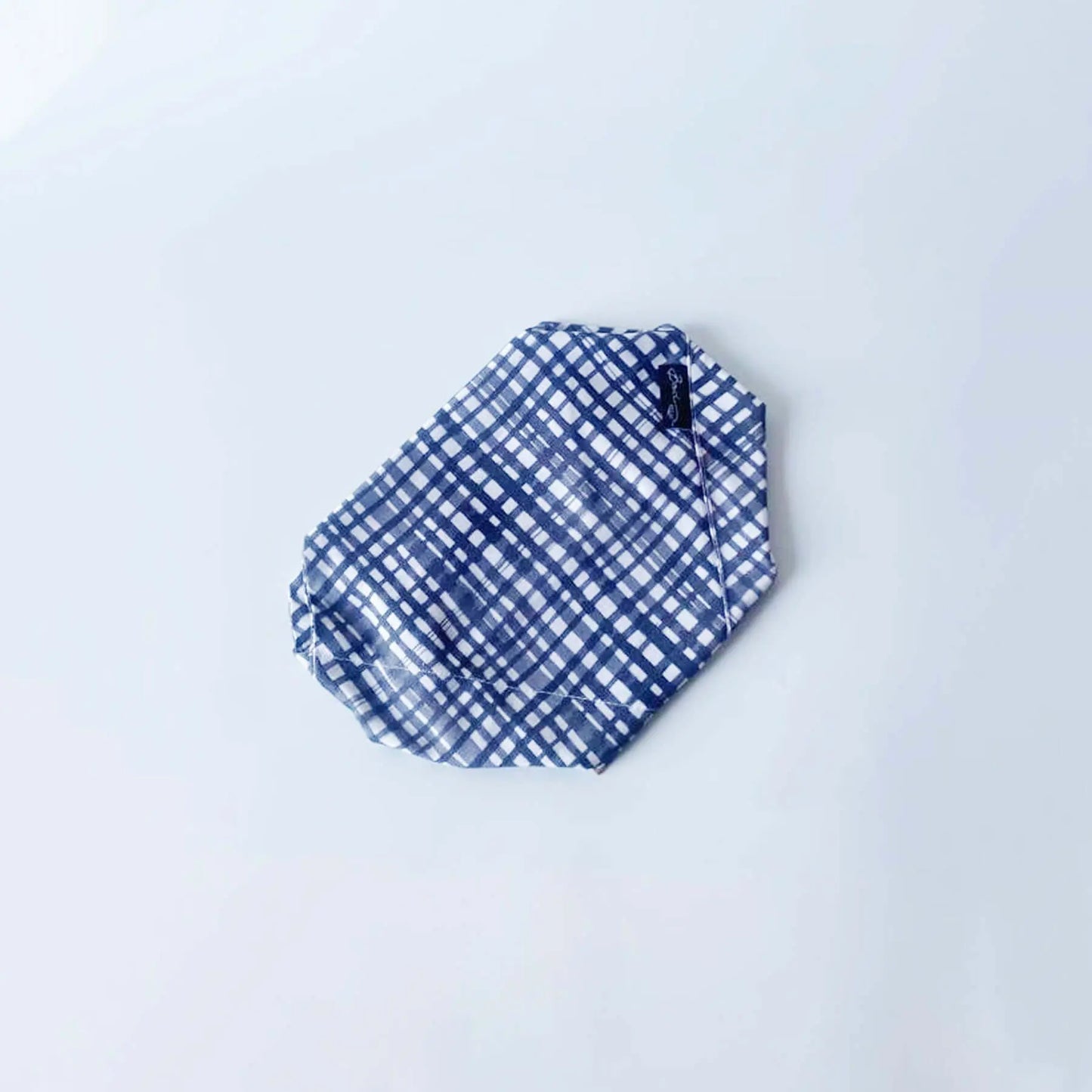 Cotton Bread Basket Checkered Grey - Pieces SA