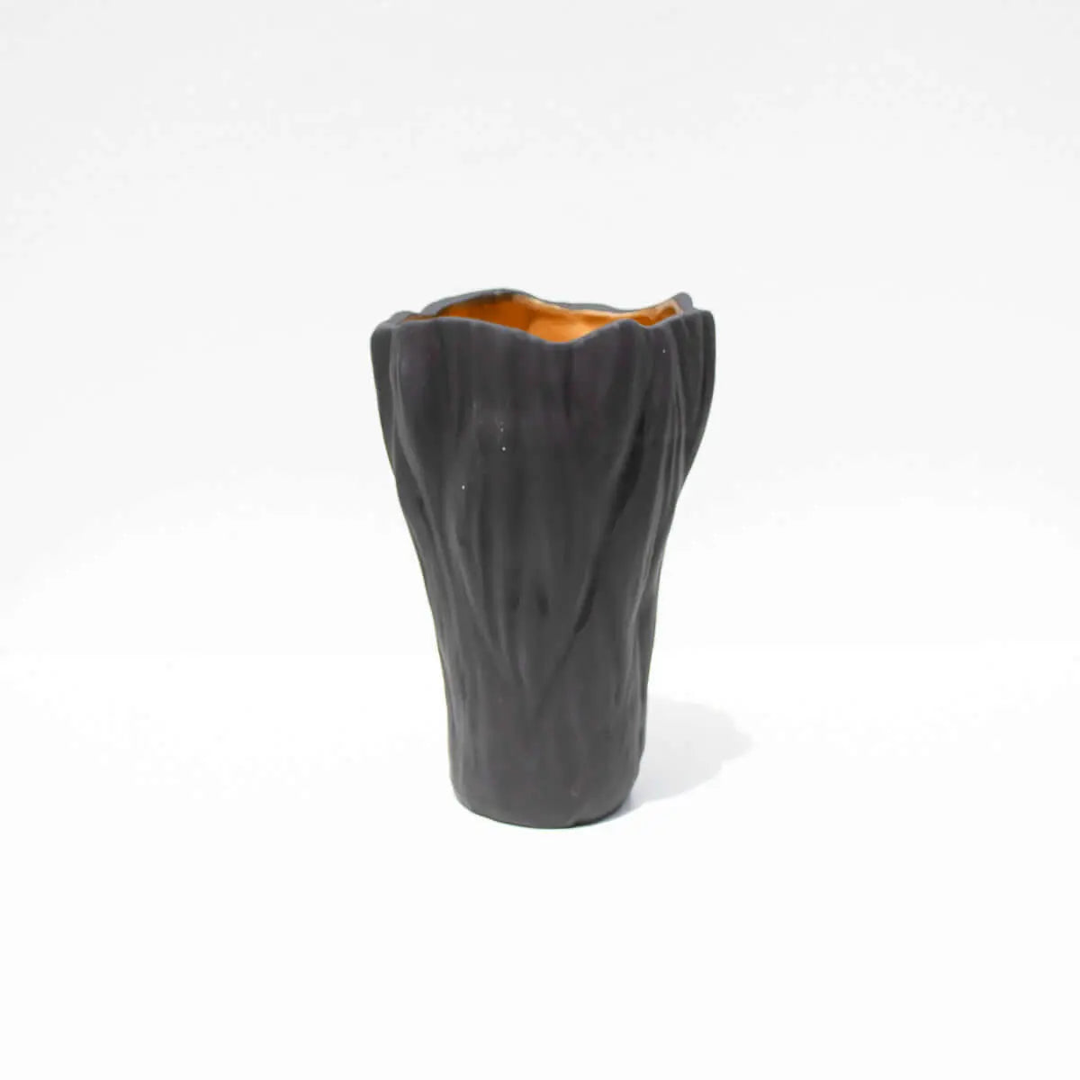 Ceramic Vase Gold Black Large - Pieces SA