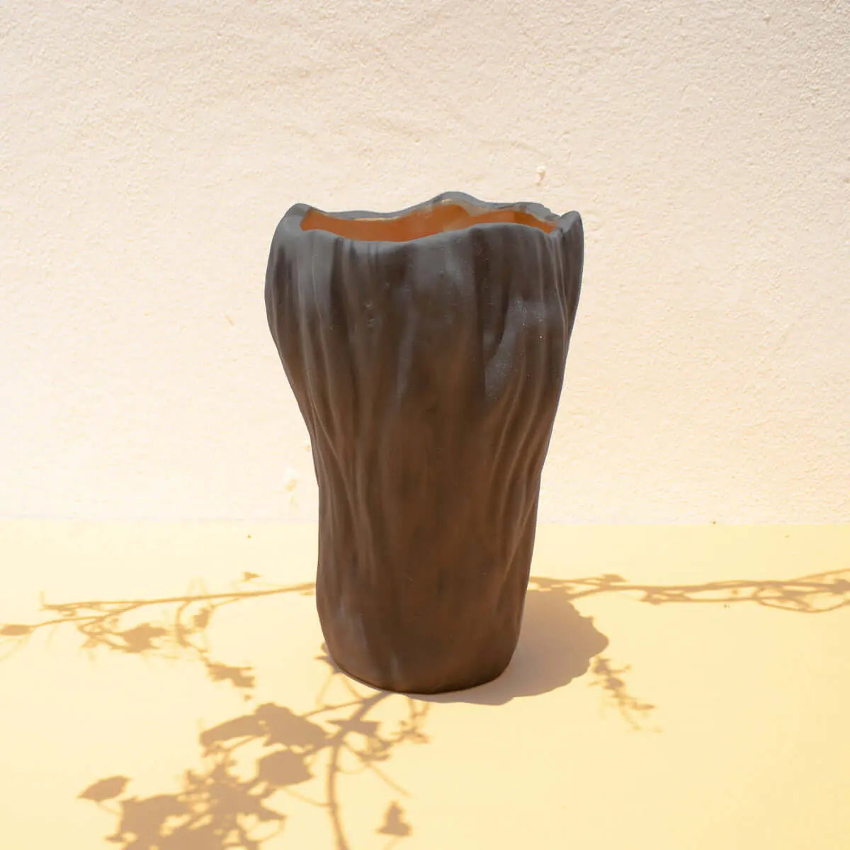 Ceramic Vase Gold Black Large - Pieces SA