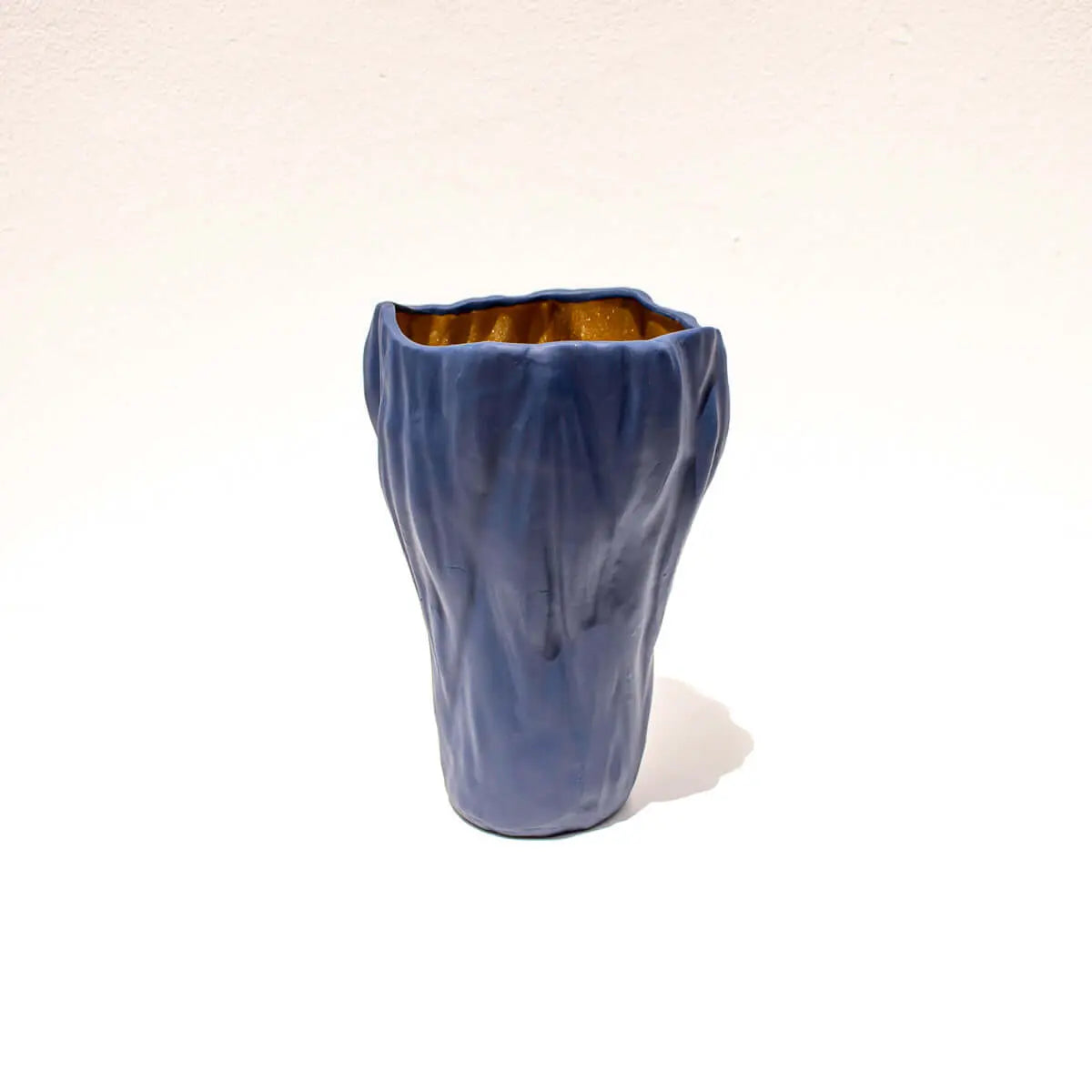 Vase Blue Gold Large - Pieces SA