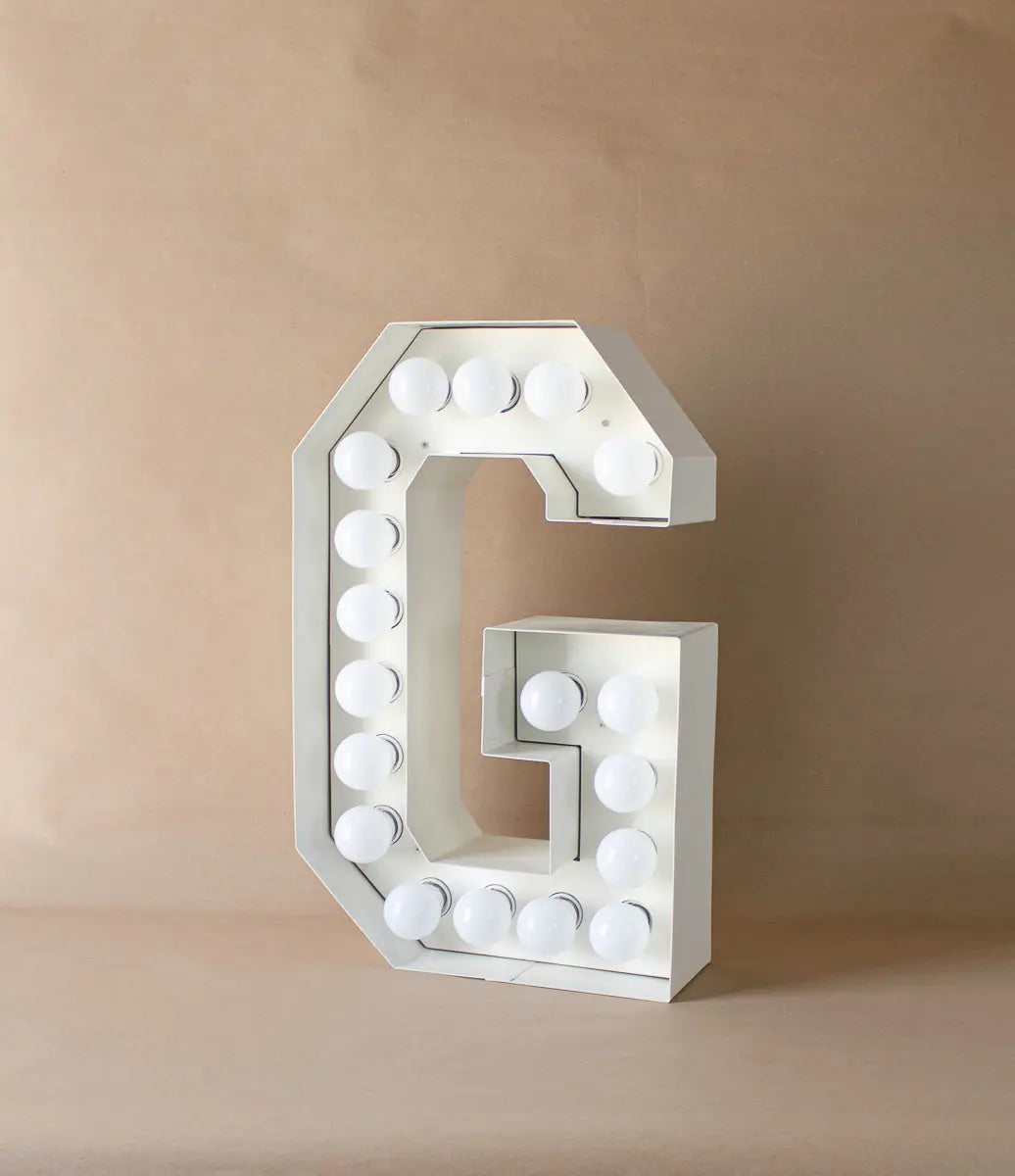 Vegaz Metal Letter G - Pieces SA