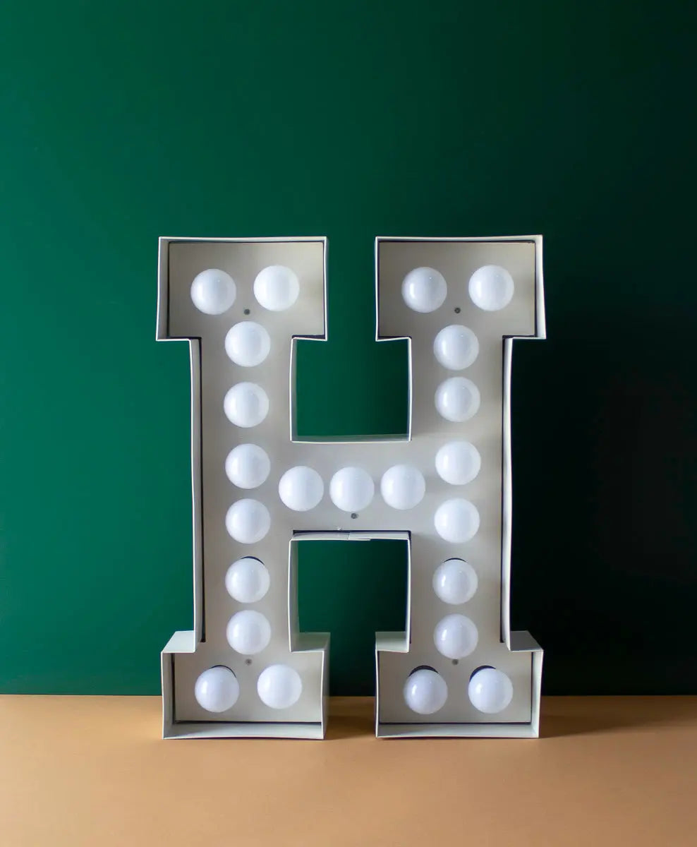 Vegaz Metal Letter H - Pieces SA