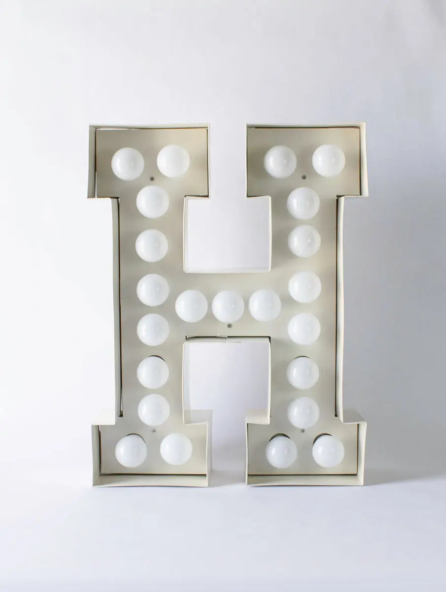 Vegaz Metal Letter H - Pieces SA