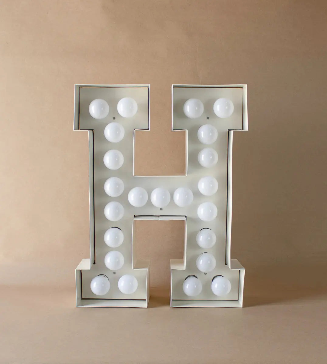 Vegaz Metal Letter H - Pieces SA