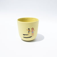 Load image into Gallery viewer, Beach Run Medium Cup Yellow
