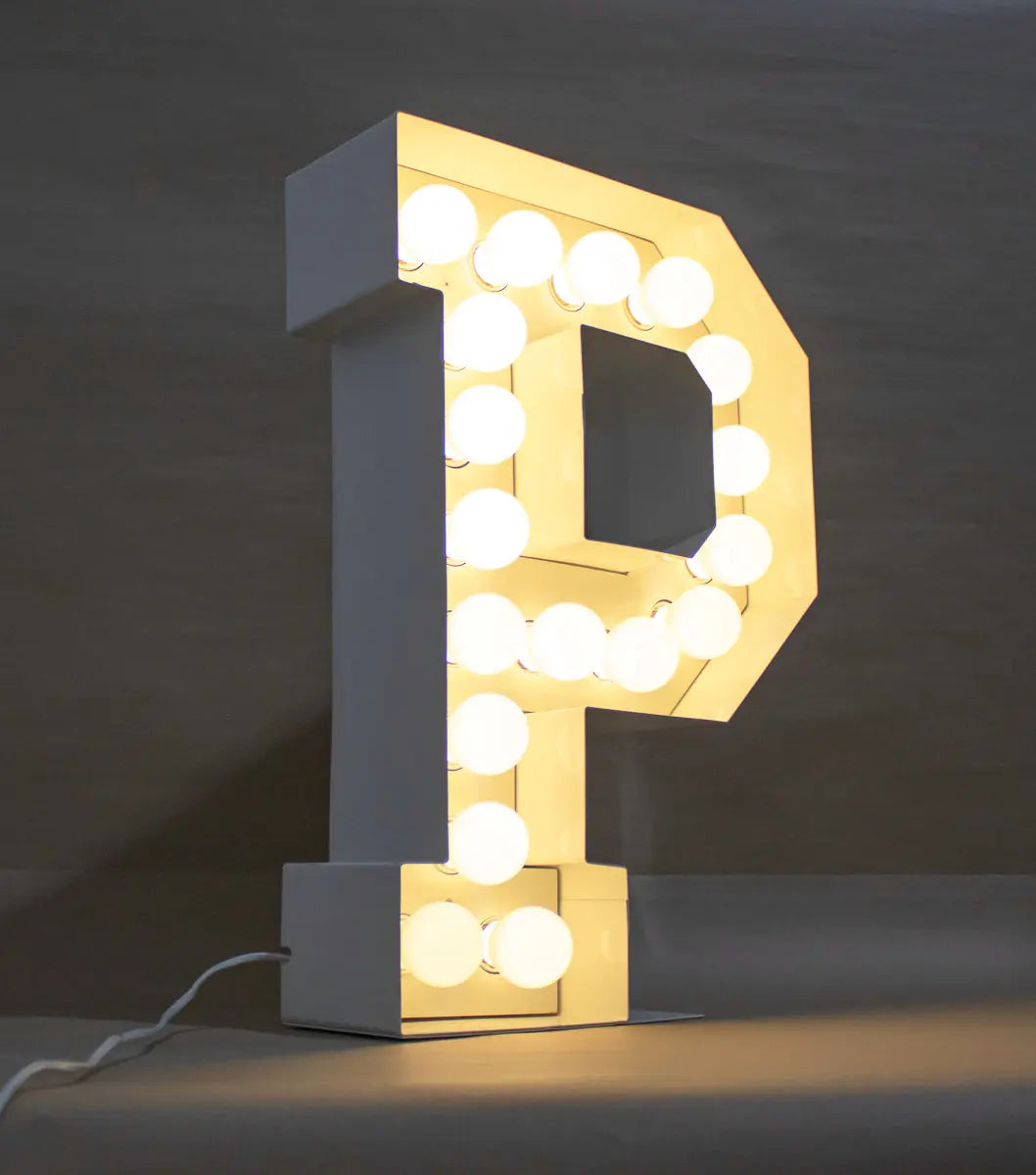 Vegaz Metal Letter P - Pieces SA