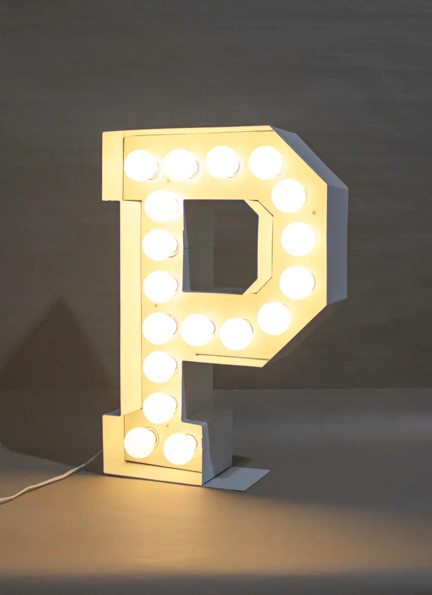 Vegaz Metal Letter P - Pieces SA