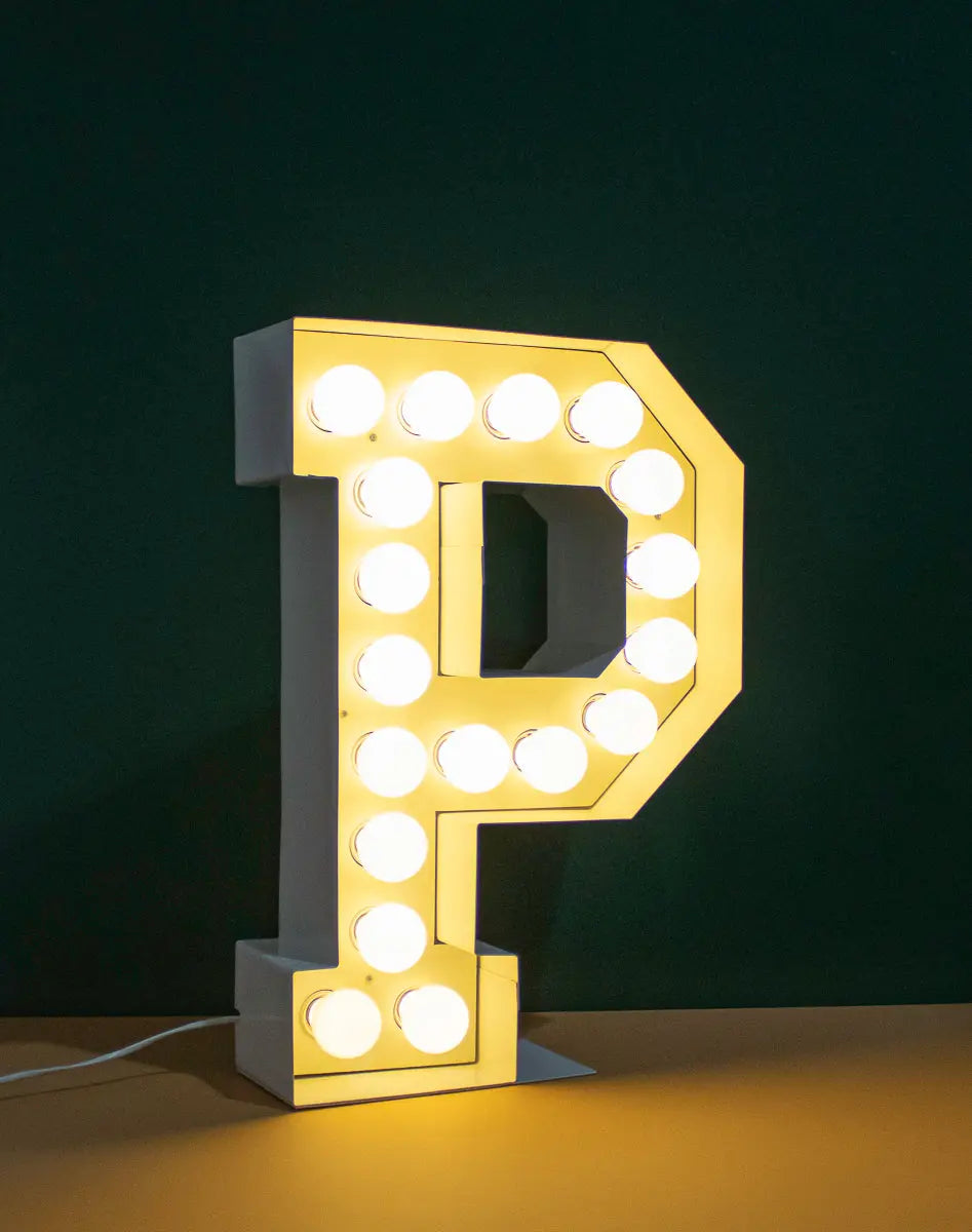 Vegaz Metal Letter P - Pieces SA