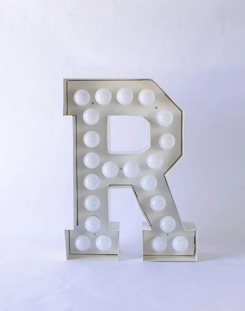 Vegaz Metal Letter R - Pieces SA