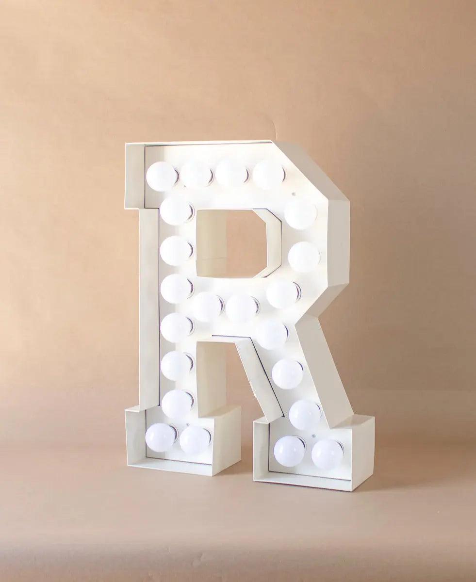 Vegaz Metal Letter R - Pieces SA