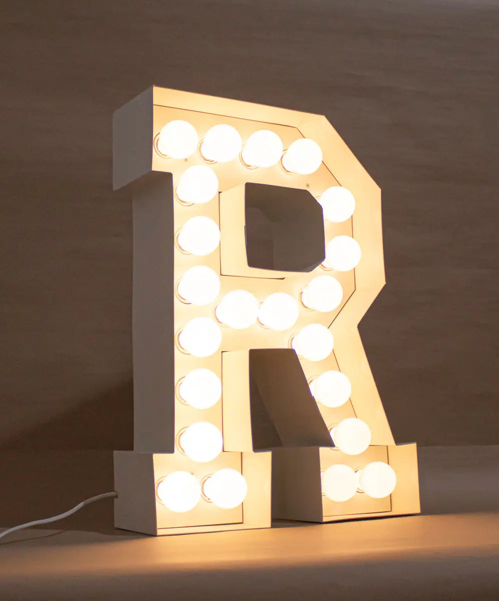 Vegaz Metal Letter R - Pieces SA