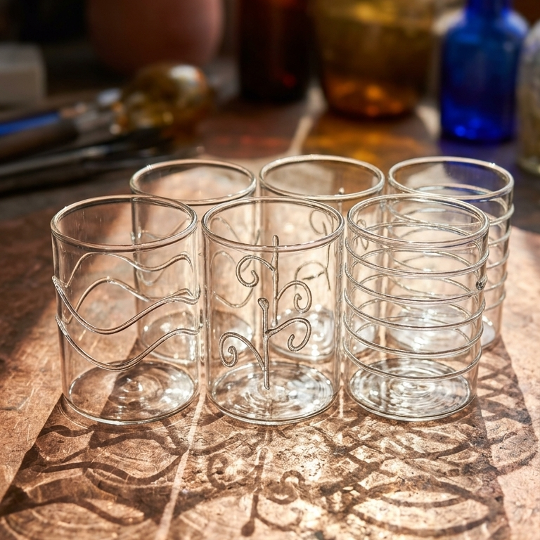 Deco Arlecchino Tumblers Assorted Set of 6