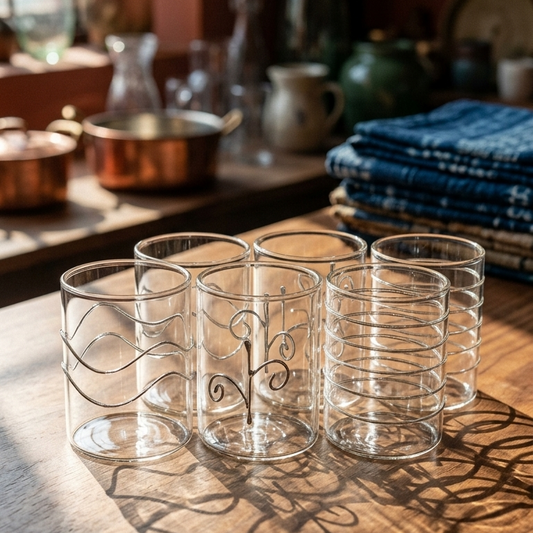 Deco Arlecchino Tumblers Assorted Set of 6