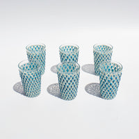 Load image into Gallery viewer, Mina Diamond Design One Tea Glasses
