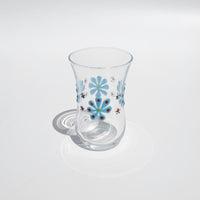 Load image into Gallery viewer, Mina Floral Design One Tea Glasses with Coasters
