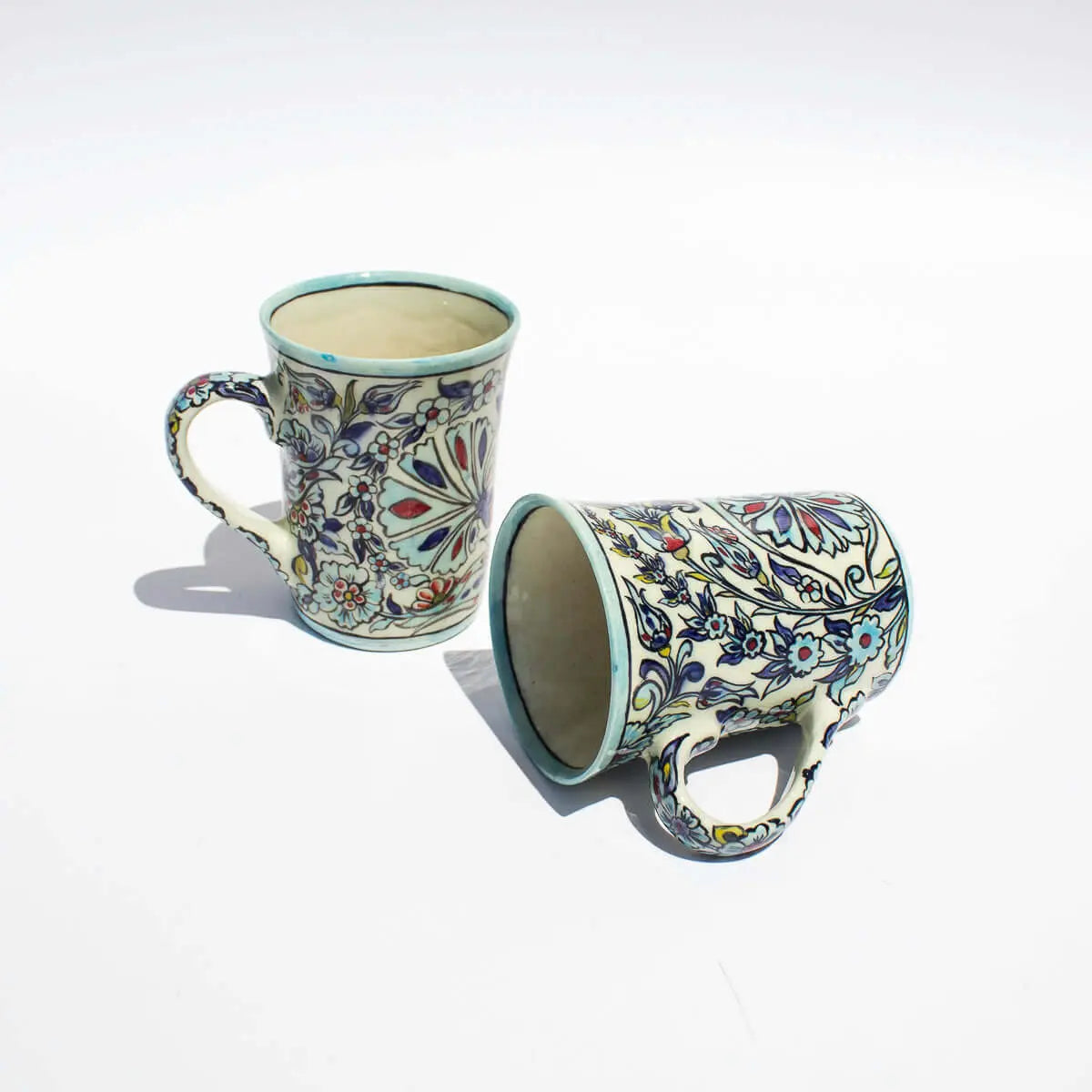 Ichani Floral Coffee Mugs Set of 2 - Pieces SA