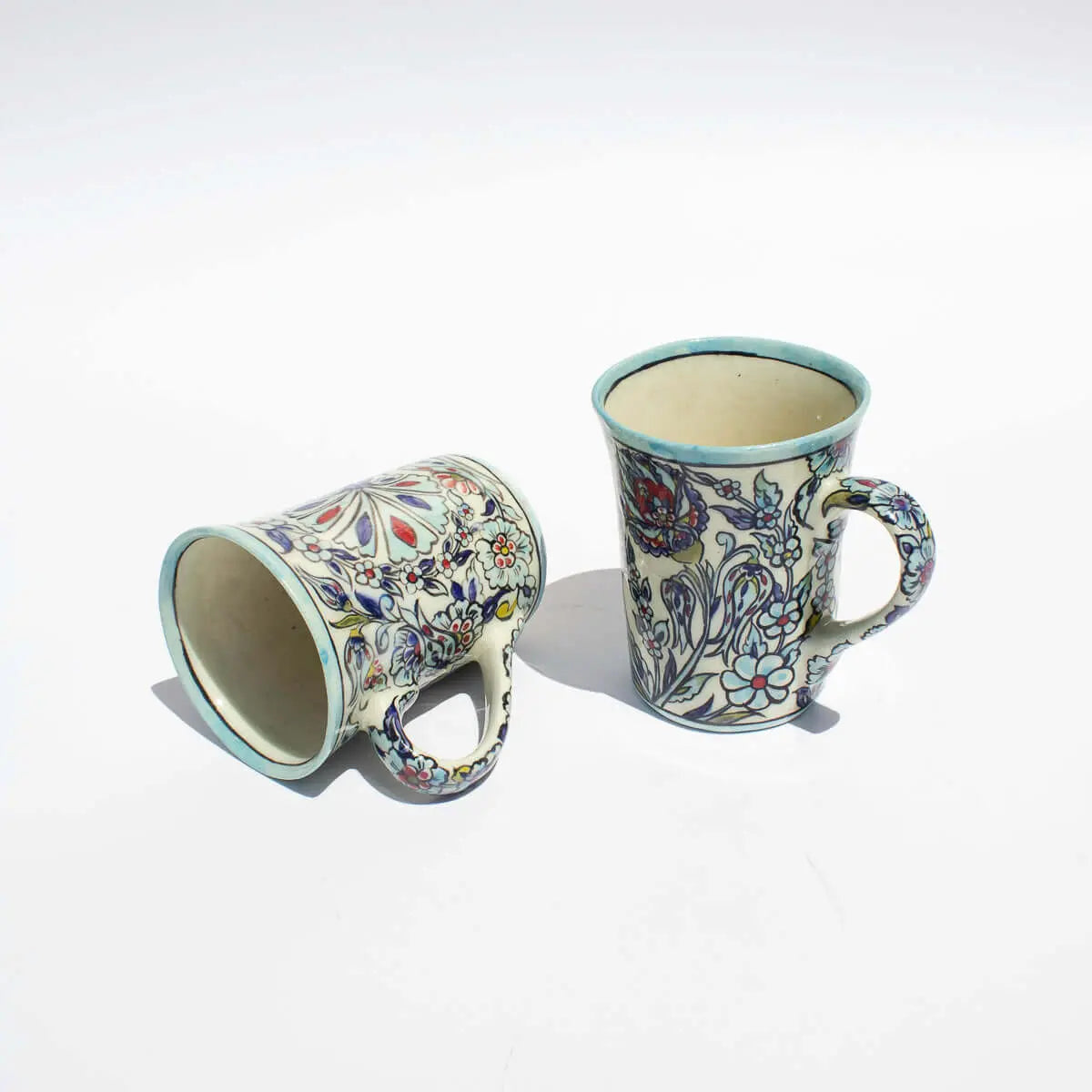 Ichani Floral Coffee Mugs Set of 2 - Pieces SA