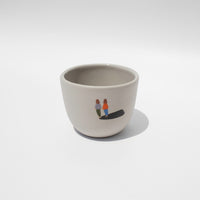 Load image into Gallery viewer, Beach Walk Small Cup Grey

