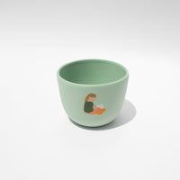 Load image into Gallery viewer, Reading Girl Small Cup Lime Green
