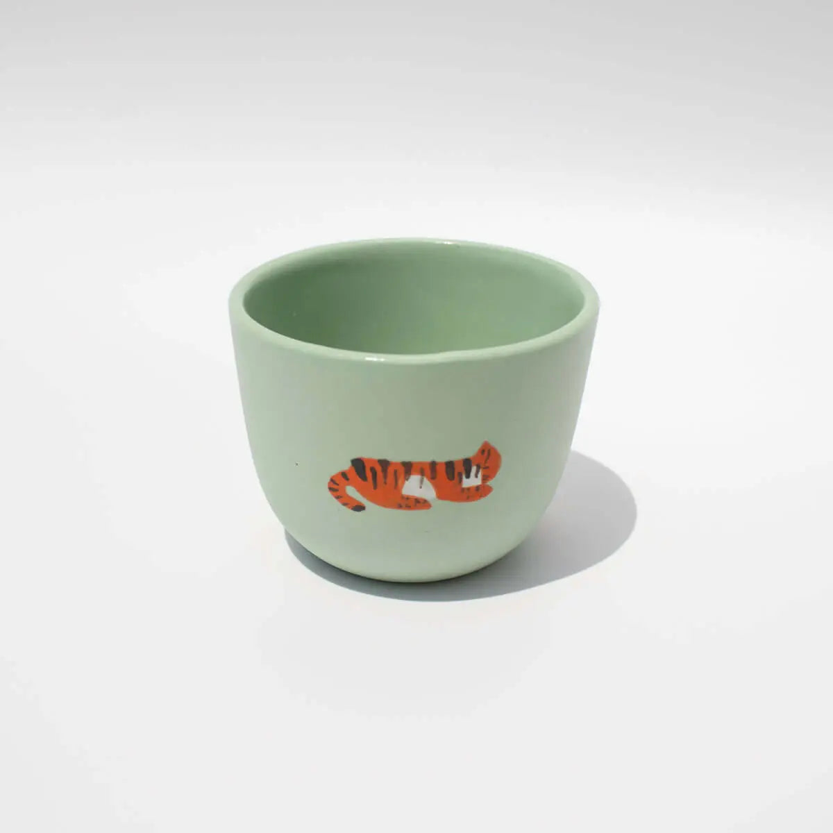 Resting Tiger Small Cup Lime Green - Pieces SA