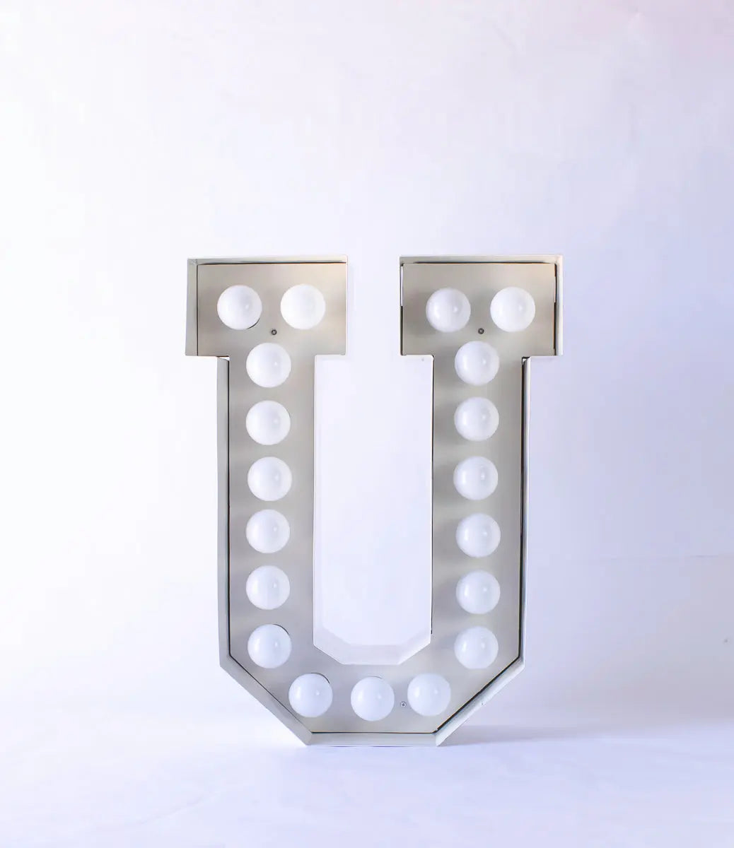 Vegaz Metal Letter U - Pieces SA