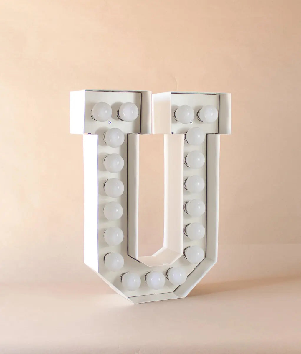 Vegaz Metal Letter U - Pieces SA