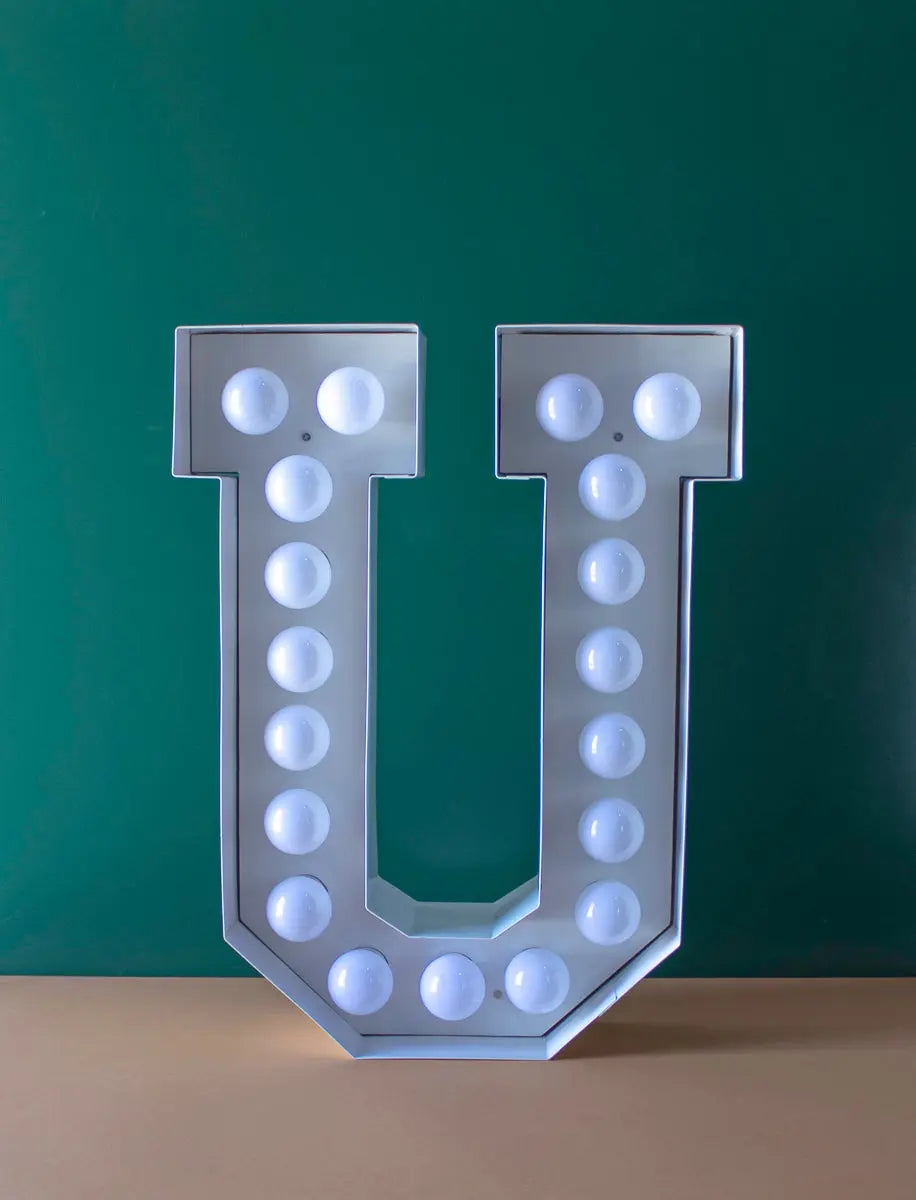 Vegaz Metal Letter U - Pieces SA