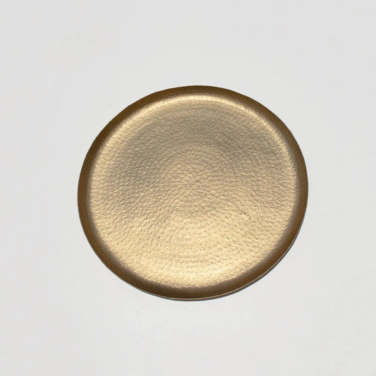 Wall Plate Textured Gold Kamil Corporation