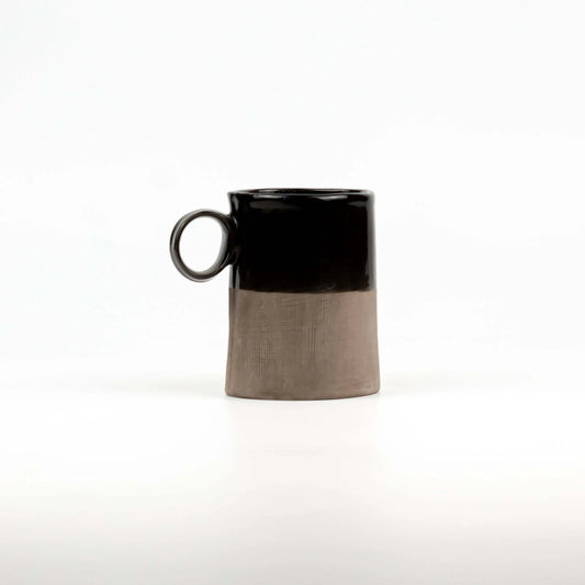 Mug Stoneware Anthracite Grey - Pieces SA