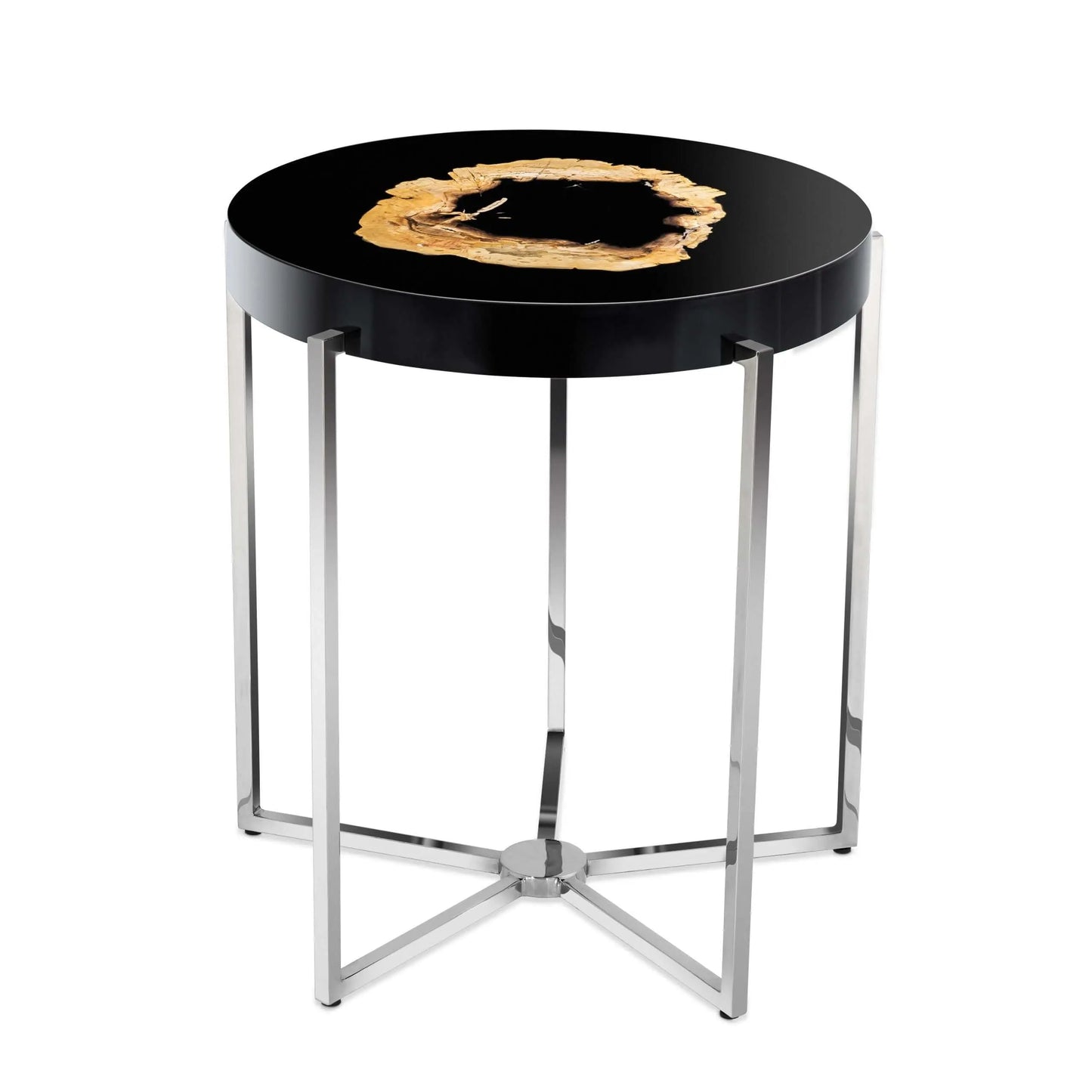 Side Table Pompidou Nickel Finish - Pieces SA