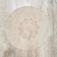Load image into Gallery viewer, Table Cloth Round with Lace Tableware Pieces 
