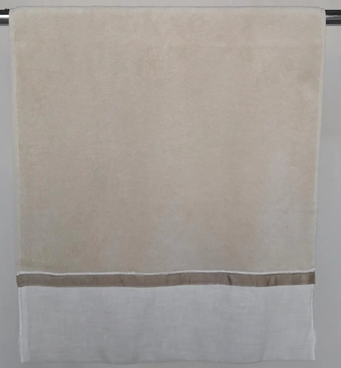 Towel Grog Len Linen Beige Accessories Pieces 