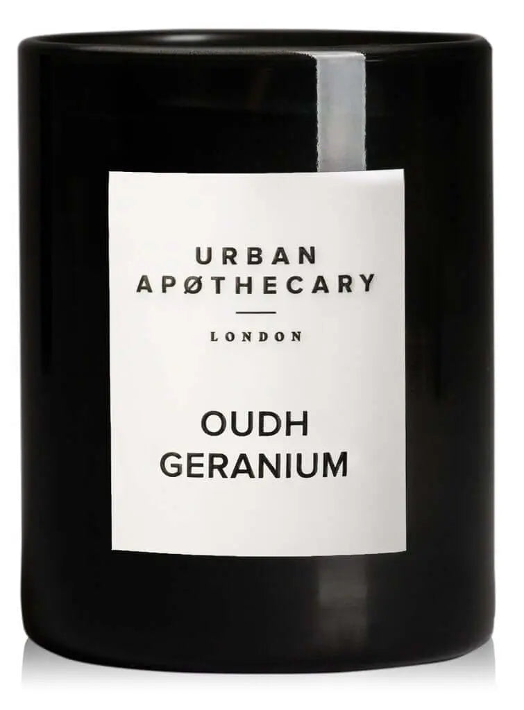 Oudh Geranium Luxury Candle Small - Pieces SA