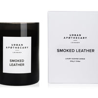 Load image into Gallery viewer, Smoked Leather Luxury Candle 300g
