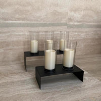 Load image into Gallery viewer, Hall Candle Holder Set of 2 Decorations Pieces 
