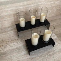 Load image into Gallery viewer, Hall Candle Holder Set of 2 Decorations Pieces 
